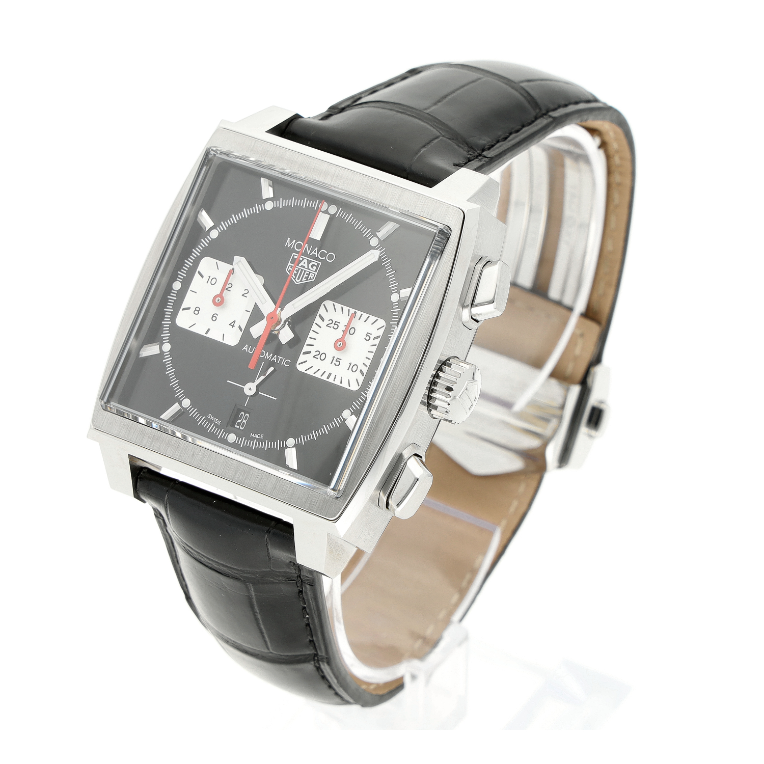 Tag heuer monaco black dial hotsell