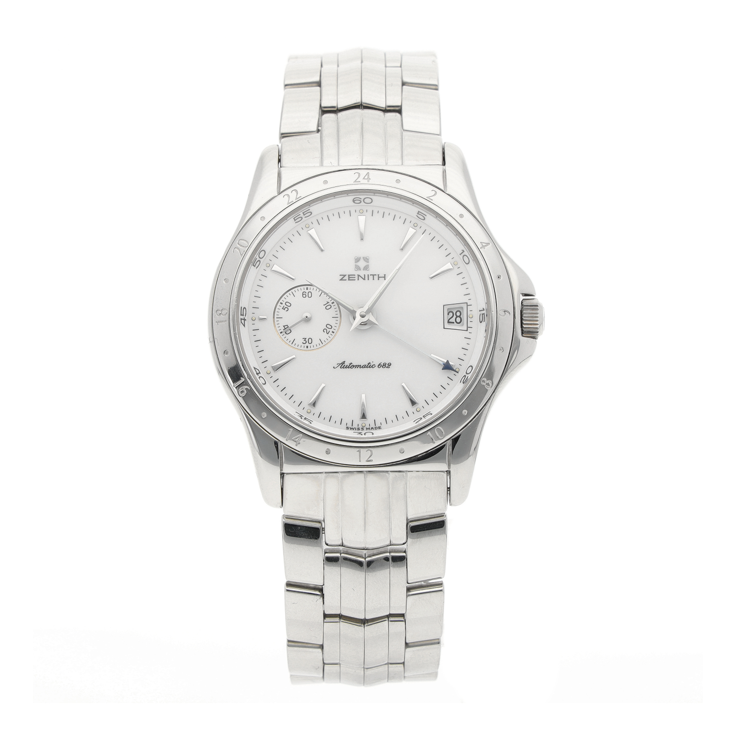 Zenith elite gmt automatic hotsell